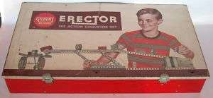 Vintage Gilbert Metal Erector Set 10063 Action Conveyor  