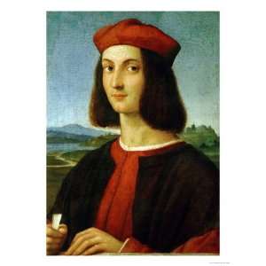Pietro Bembo (1470 1547), Later Cardinal, in His Youth Stretched 