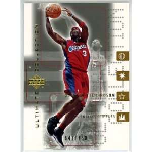 Quentin Richardson Los Angeles Clippers 2001 02 Ultimate Collection 