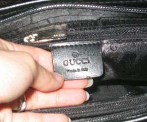 Some examples of fake clasps and some examples of fake bags and 