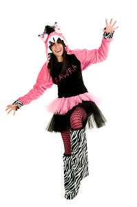 RAWRA Zebra Monster Costume Princess Paradise Womens 12 13 14 15 16 17 