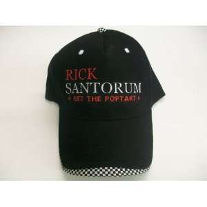 Rick Santorum 2012 Get The Poptart Campaign Hat Cap