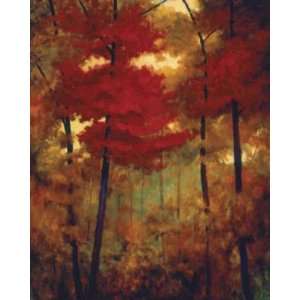 Robert Striffolino 24W by 30H  Autumn Woods CANVAS Edge #2 1 1/4 