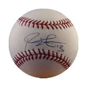  Robert Fick Autographed Ball
