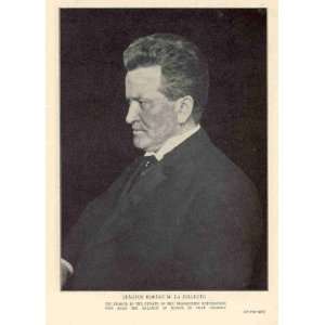    1911 Print Wisconsin Senator Robert M La Follette 