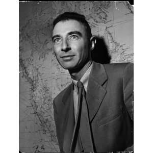  Physicist Dr. J. Robert Oppenheimer, Standing in Front of 
