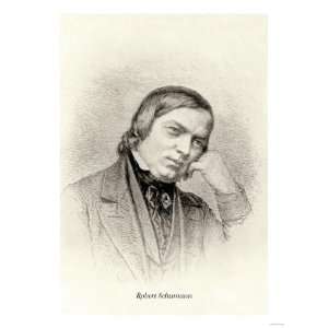 Robert Schumann Giclee Poster Print, 30x40