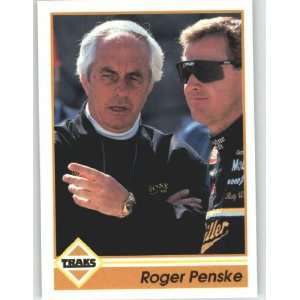  1992 Traks #37 Roger Penske   NASCAR Trading Cards (Racing 