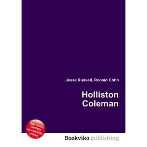  Holliston Coleman Ronald Cohn Jesse Russell Books