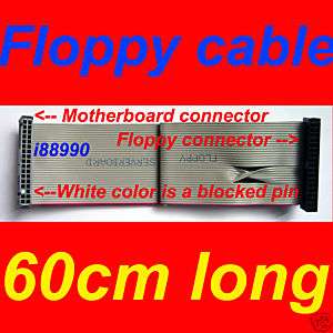 34 Pin Floppy Disk Drive Ribbon Cable   60 cm long  