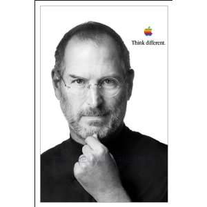  24x36 Steve Jobs Poster, Think Different Premium Popup 