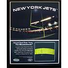 NY JETS GIANTS STADIUM GAME USED FIELD GOAL POST PLAQUE