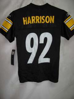 NFL Youth Jersey Steelers James Harrison Blk Large *  