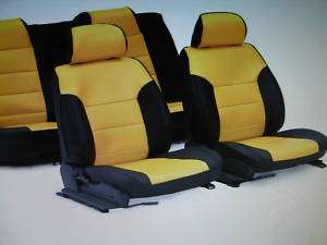 Ford Mustang Fully CUSTOM UPGRADED Seat Covers  