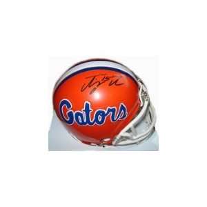 Tim Tebow Gators Mini Helmet Signed