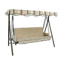 Lowes 3 Person Cushion Swing Replacement Canopy  BROWN  