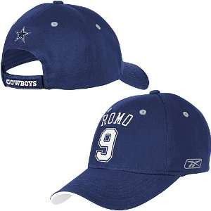 Tony Romo Dallas Cowboys Name and Number Adjustable Hat