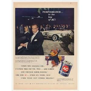  1959 Victor Borge CBS TV Pontiac Trapper AC Filter Print 