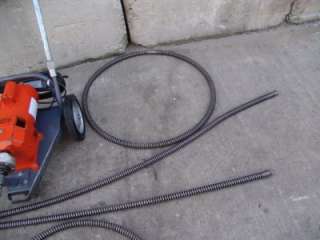 GENERAL 82 SEWER DRAIN SNAKE ROOTER CLEANING MACHINE 6 SECTIONAL 
