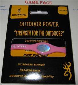 Licensed Browning Outdoor Power Balance Bracelet S XL  