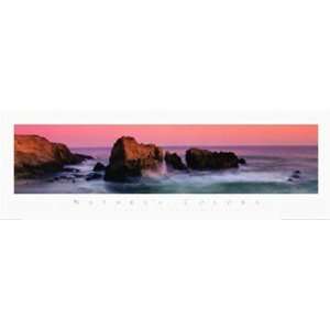   Colors Big Sur   Poster by Wayne Williams (36x12)