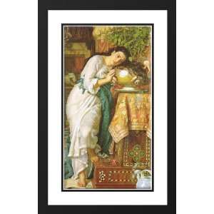 Hunt, William Holman 17x24 Framed and Double Matted Isabella and the 