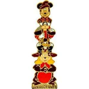    Wilderness Lodge Mickey Totem Pole WDW Disney PIN 