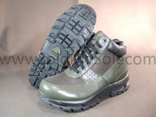 Nike Air Max Goadome II F/L Green Black Boots Men Sz 9  
