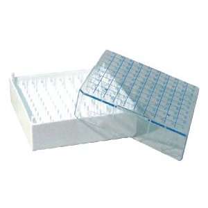   81 Polycarbonate 2 Cryogenic Freezer Storage Box with 81 Cell Divider
