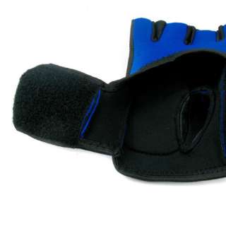 Pair Anti Slip Fitness Gym Sports Velcro Glove  