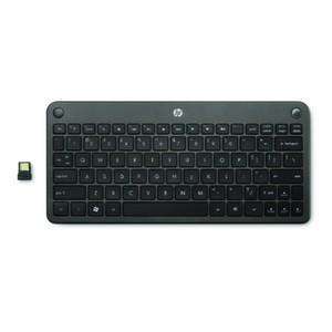   are bidding on a new in open package hp wireless mini keyboard xb387aa