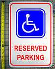 handicap parking sign  