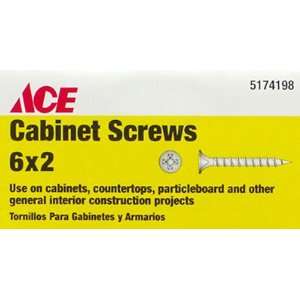  ACE DRYWALL SCREWS 100610ACE Cabinet Screw, Coarse Thread 