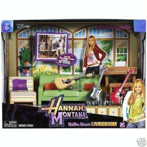 Hannah Montana Living Room Guitar Dollhouse Music Room  
