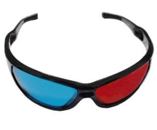 100 Pairs Red Cyan 3D Glasses for movie DVD Game YJ01  