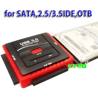 USB 3.0 2.5 3.5 IDE SATA Hard Drive Disk HDD Docking Adapter  