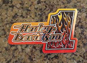 New Harley Davidson Licensed Decal Biker Motorcycle Tank Sticker #1 