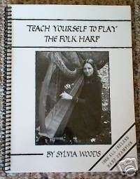 Teach Yourself to Play Folk Harp Book CD Woods  
