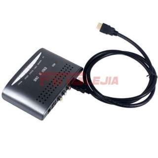   video AV 3RCA Audio Video To HDMI Converter Switch Box P  