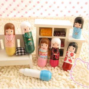 Lovely Japan Prayers Doll Design lipstick lip protector  