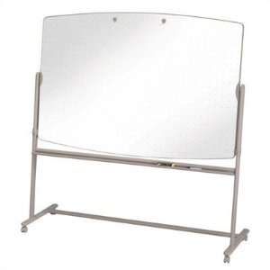  Total Erase Reversible Mobile Easels in Neutral/White 
