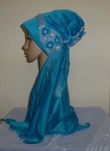 New Pretty Chemo Fancy Hat Party Hijab Wedding Cap Scarf Shawl Turban 