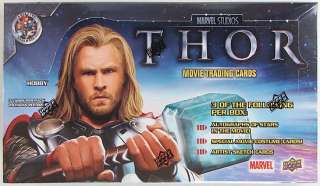   THOR   The Mighty Avenger Trading Cards Hobby Box (2011 Upper Deck