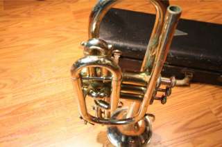 Holton Galaxy Cornet 1965 silver cornet Vintage  