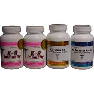  K9 Immunity (X2) + K9 Transfer Factor (X1) + K9 Omega (X1 