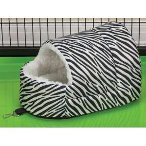   Print Fleece Ferret Cuddle Cup Bed Hut 12L x 8H