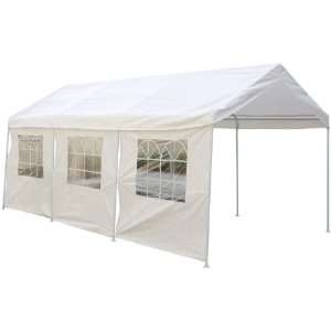  10 x 20 Canopy Carport with Side Walls