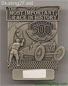 2011 Indianapolis 500 Silver Pit Badge IMS 100th Anniversary Dan 