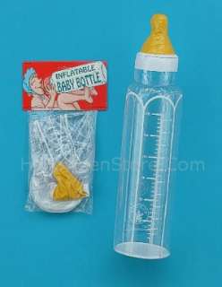 Inflatable Baby Bottle  great Costume Accessory for an Adult Baby 