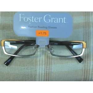 Foster Grant Shiloh Reading Glasses 1.75 Strength Copper